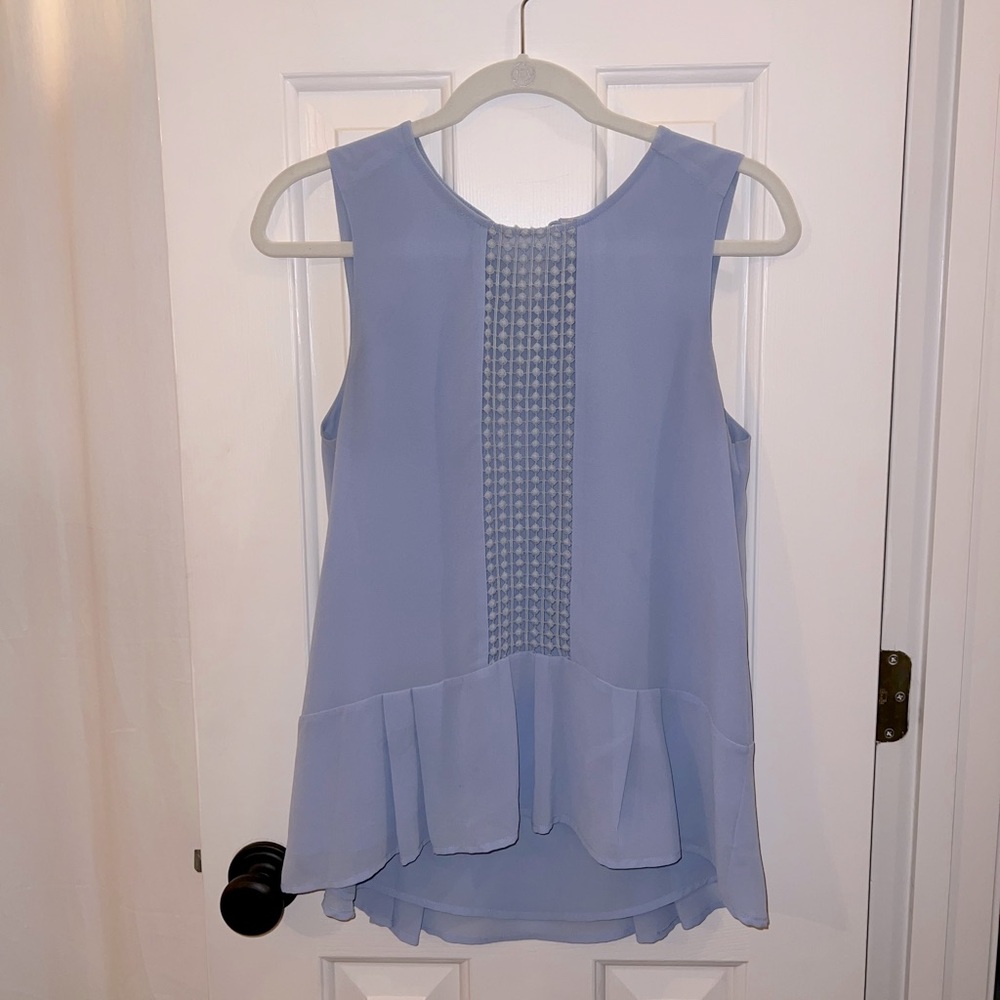 Naked Zebra light purple intricate tank
